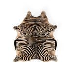 Product Image 3 for Zebra Printed Hide Rug from Four Hands
