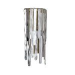 Product Image 1 for Raine Blue Smoke Gold Glass Sconce from Arteriors