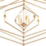 Product Image 7 for Selena Gold Metal Hexagon Chandelier from Regina Andrew Design