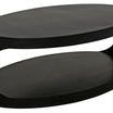 Product Image 1 for Qs Eclipse Oval Coffee Table from Noir