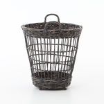 Product Image 1 for Wicker Hamper Black Distress from Four Hands