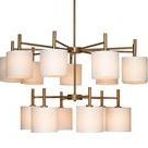 Product Image 1 for Ellis Two Tier Chandelier  Shades from Jamie Young