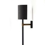 Full length Maurice Sconce shown vertically against white background, highlighting new perspective
