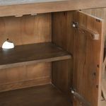 Product Image 6 for Vally 6-Door Natural Mango Wood Sideboard from Classic Home Furnishings