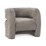 Product Image 1 for Teddy Plush Fabric Cushioned Accent Chair from Classic Home Furnishings