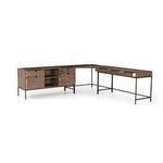 Product Image 17 for Trey Auburn Poplar Desk System With Filing Credenza from Four Hands