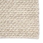 Product Image 3 for Alta Handmade Solid Gray/ White Rug from Jaipur 