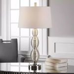 Product Image 1 for Uttermost Galatsi Ribbed Mercury Glass Lamp from Uttermost