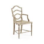 Product Image 1 for Bodiam Grey Oak Arm Chair Set of 2 from Johnathan Charles