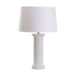 Product Image 1 for White Marble Rough Round Table Lamp from Elk Home
