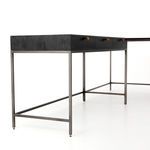 Product Image 4 for Trey Desk System With Filing Credenza - Black Wash Poplar from Four Hands