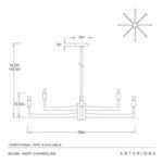 Product Image 11 for Griff Chandelier from Arteriors