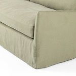Product Image 8 for Monette Green Linen Slipcover Sofa - Brussels Khaki from Four Hands