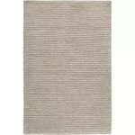 Product Image 3 for Felix Grey / Cream Striped Felted Wool Rug from Surya