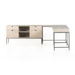 Product Image 3 for Trey Desk System with Filing Credenza from Four Hands