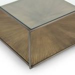 Product Image 5 for Abel Sunburst Square Coffee Table Sunbur from Four Hands