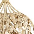 Zoomed in view showing delicate metal rivets connecting petals to frame's branches