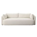Front-facing view of Mackay Sofa showing symmetrical cushions and rounded armrests