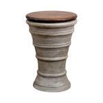 Product Image 1 for Modern America Concrete Stool Or Accent Table With Storage from Elk Home