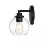 Product Image 2 for Carson Matte Black 1 Light Sconce from Savoy House 