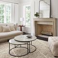 Product Image 3 for Manisa Global Hand-Woven Wool Black / Cream Rug - 2'6" x 8' from Surya