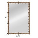 Product Image 3 for Westwood Natural Beaded Mirror from Creative Co-Op