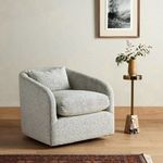 Product Image 28 for Topanga Knoll Domino Round Upholstered Swivel Accent Chair from Four Hands