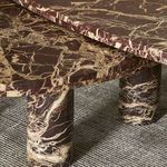Product Image 25 for Zion Merlot Marble Coffee Table Set from Four Hands