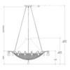 Product Image 13 for Korg Chandelier from Currey & Company