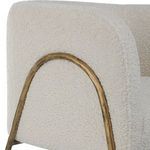 Product Image 4 for Jacobsen Off White Shearling Accent Chair from Uttermost