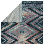 Product Image 4 for Nikki Chu By  Decca Indoor / Outdoor Tribal Blue / Multicolor Area Rug from Jaipur 