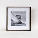 Ocean Dive - Framed Black and White Photography image 1