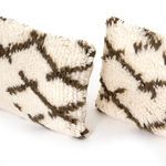 Product Image 3 for Gaelle Shag Pillow, Set Of 2 from Four Hands