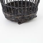 Product Image 2 for Wicker Hamper Black Distress from Four Hands