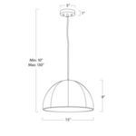 Product Image 4 for Small Stevie Vellum Pendant from Regina Andrew Design
