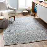 Product Image 1 for Eagean Denim / White Indoor / Outdoor Rug from Surya