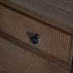 Product Image 13 for Andrea Oak Wood Nightstand - 1 Drawer, Antique Bronze from Gabby