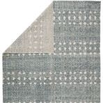 Product Image 4 for Abelle Hand Knotted Medallion Teal / Light Gray Area Rug from Jaipur 