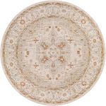 Product Image 1 for Avant Garde Woven Light Beige / Light Blue Rug - 7'10" Round from Surya