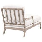 Product Image 4 for Rouleau White Chaise Lounge from Essentials for Living