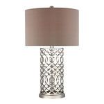 Product Image 1 for Laser Cut Metal Table Lamp In Polished Nickel from Elk Home