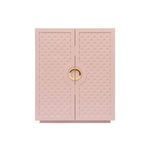 Product Image 5 for Two Door Cabinet With Lattice Overlay from Worlds Away