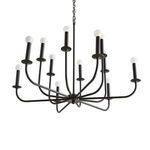 Product Image 2 for Breck Small Black Bronze Steel Chandelier from Arteriors