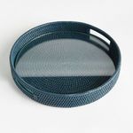 Product Image 4 for Burma Rattan Round Serving Tray from Napa Home And Garden