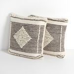 Product Image 1 for Jacinta Diamond Pillow Grey Set Of 2 20 from Four Hands