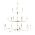Product Image 6 for Nottaway Linear Champagne Chandelier from Currey & Company