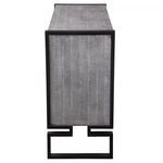 Product Image 3 for Keyes 2 Door Gray Cabinet from Uttermost