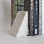 Product Image 1 for Alexandra White Marble Bookends from BIDKHome