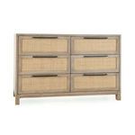 Product Image 1 for Jensen Six-Drawer Mango Wood Dresser from Classic Home Furnishings