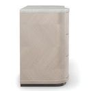 Product Image 3 for White Marble Modern Nomadic Nightstand from Caracole